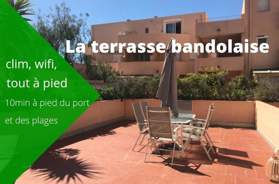 La Terrasse Bandolaise Tout A Pied, Wifi, Clim, Parking 외부 사진